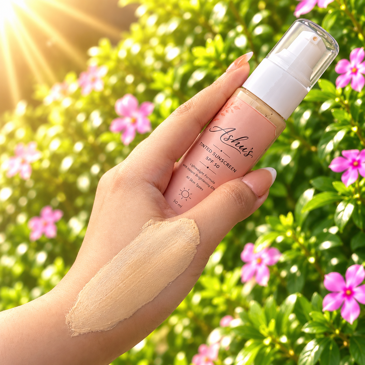 Ashu’s Tinted Sunscreen SPF 50