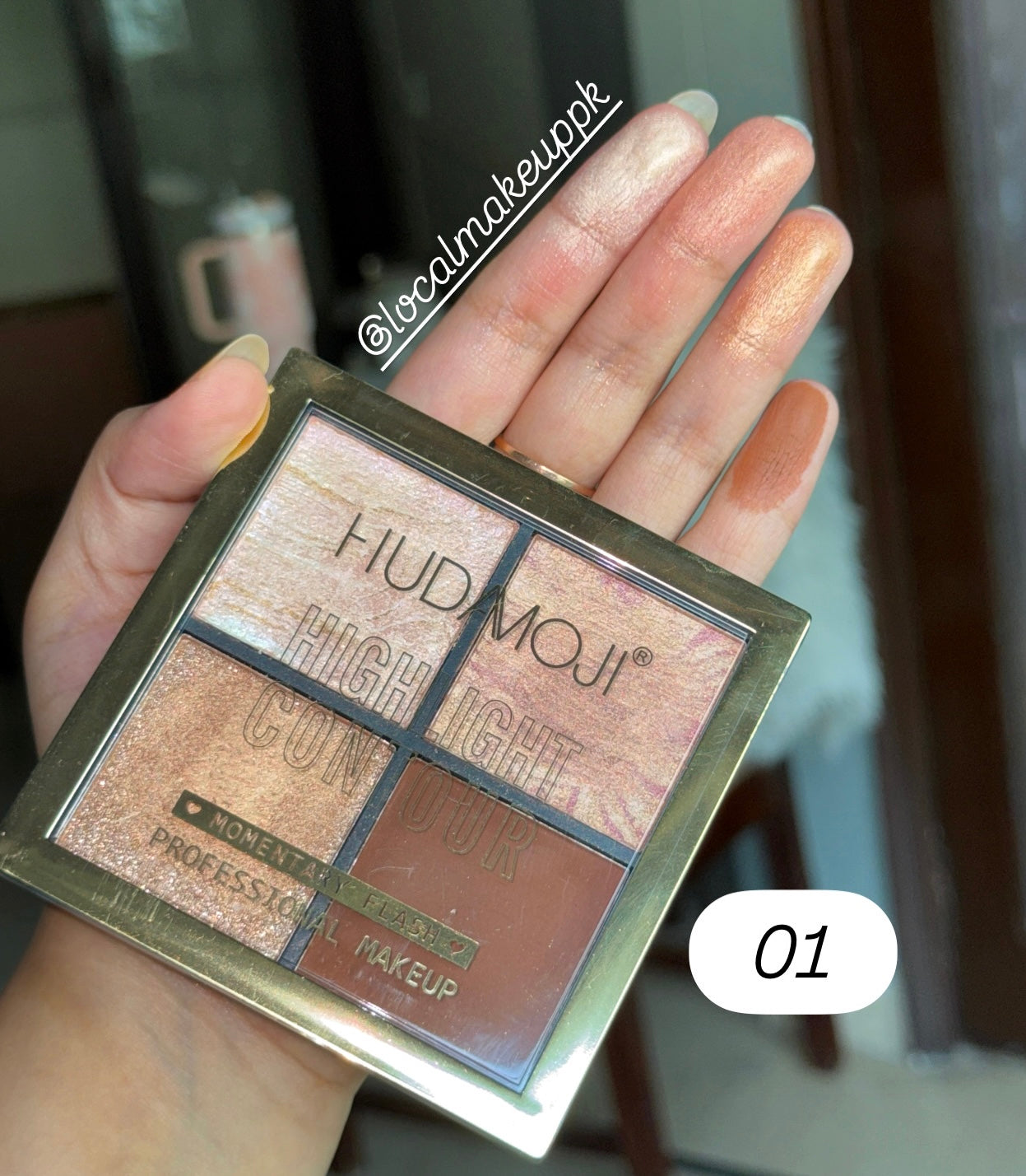 Hudamoji Contour Highlighter Kit