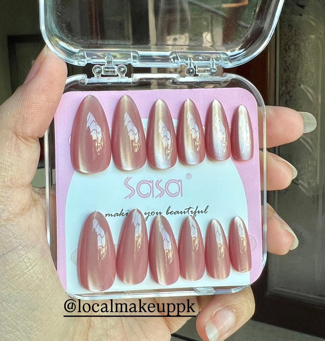 Sasa Cat Eye Press On Nails