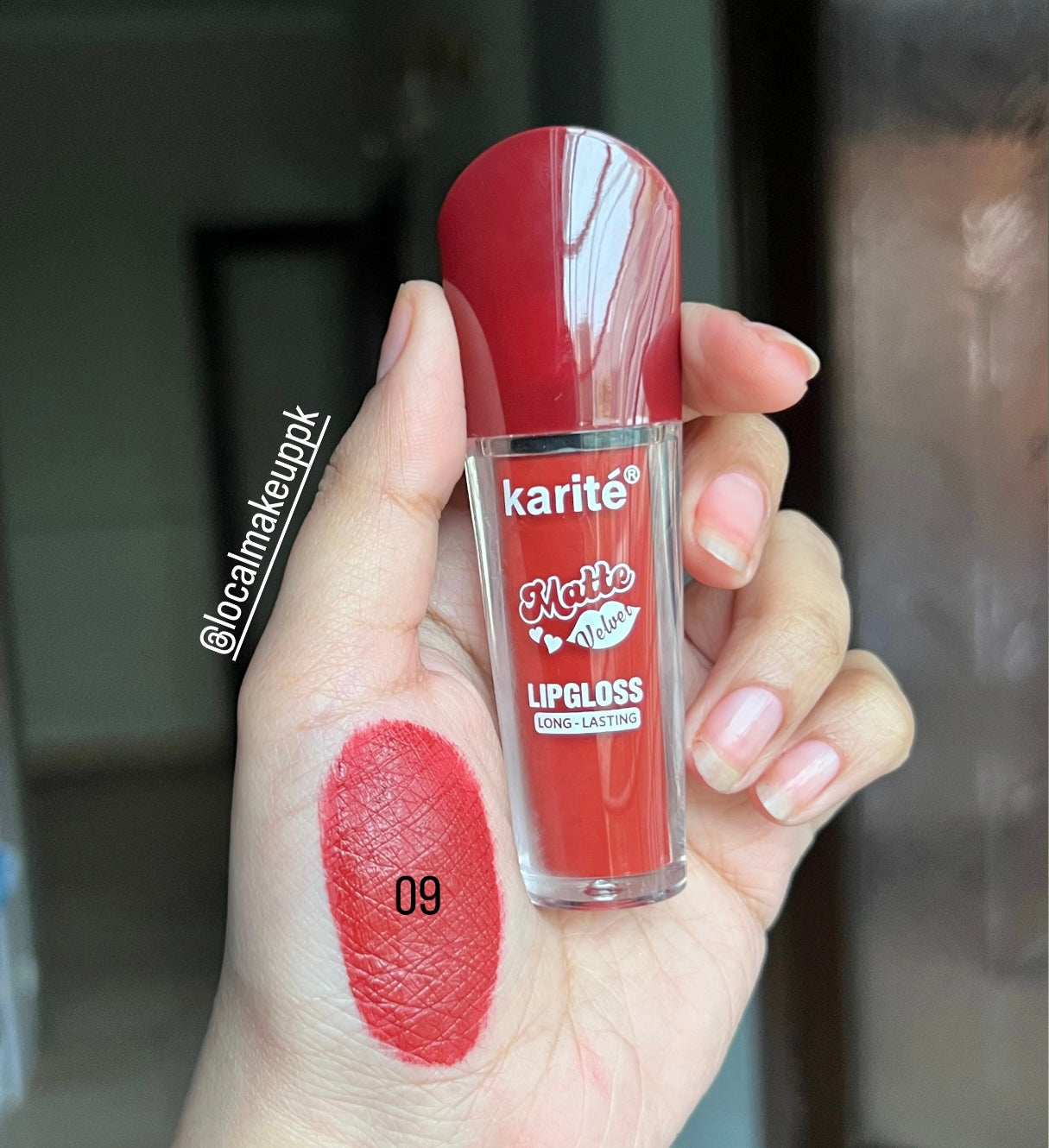 Karite Velvet Matte Liquid Lipstick