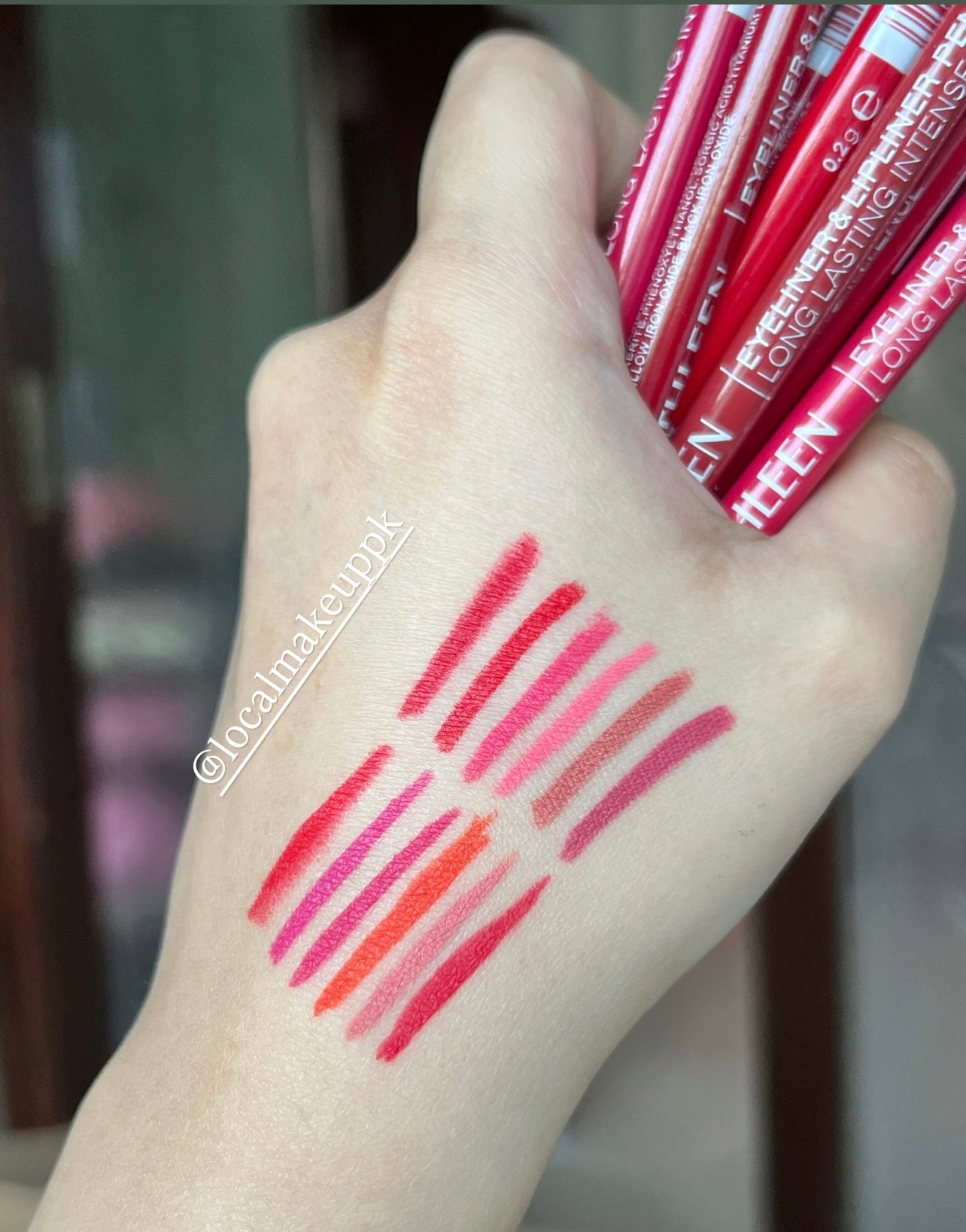 Kathleen Long Lasting Intense Lip Liners Pack of 12