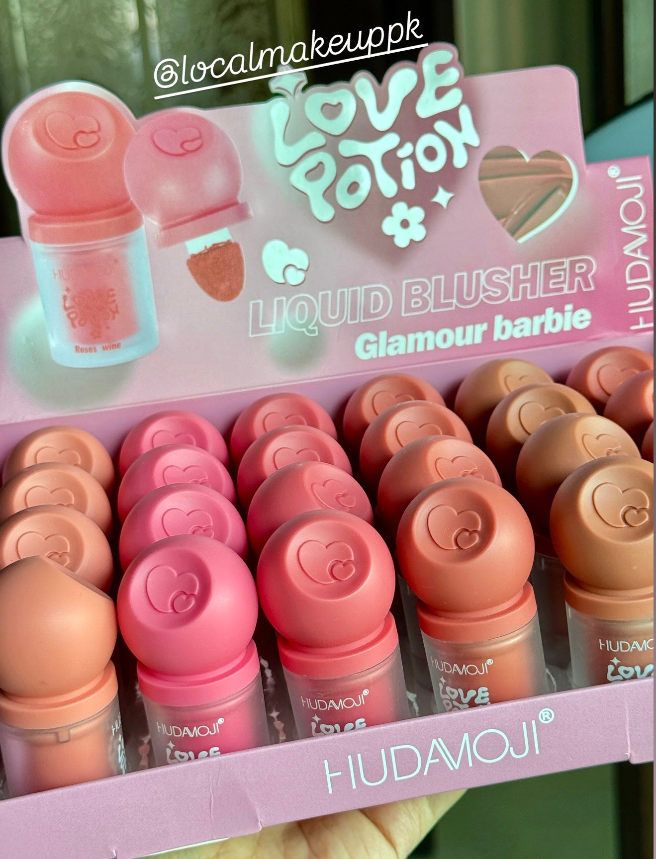 Hudamoji Love Potion Liquid Blush