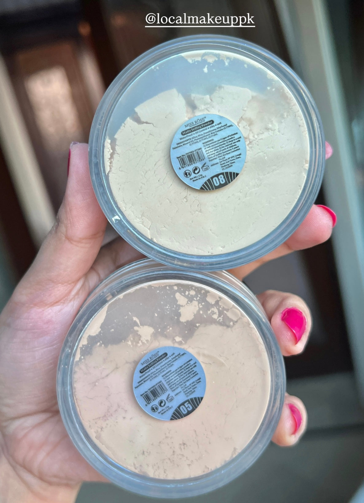 Miss Rose Luxury Rose Gold Setting Powder