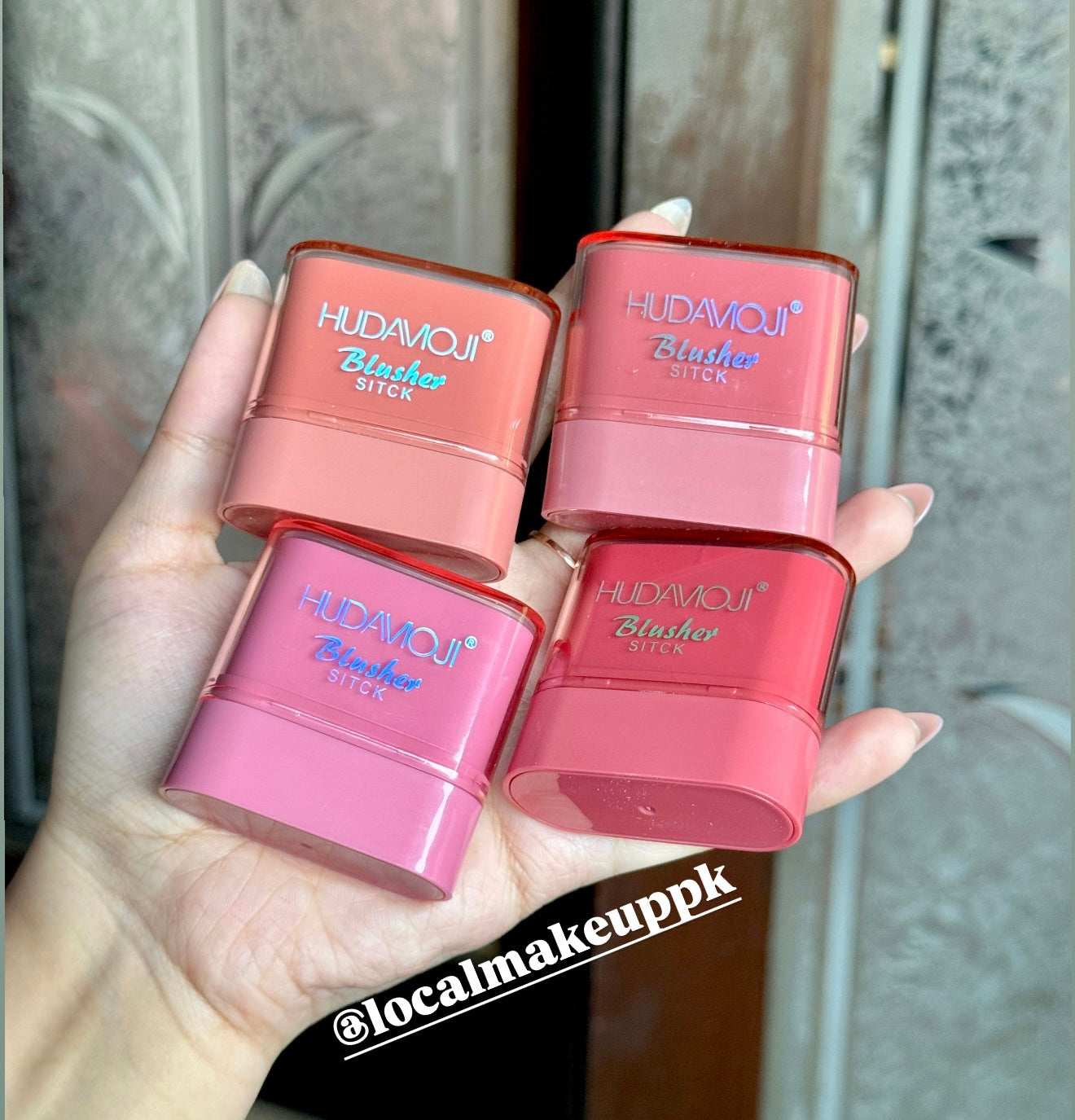 Hudamoji Lip + Cheek Blush Stick