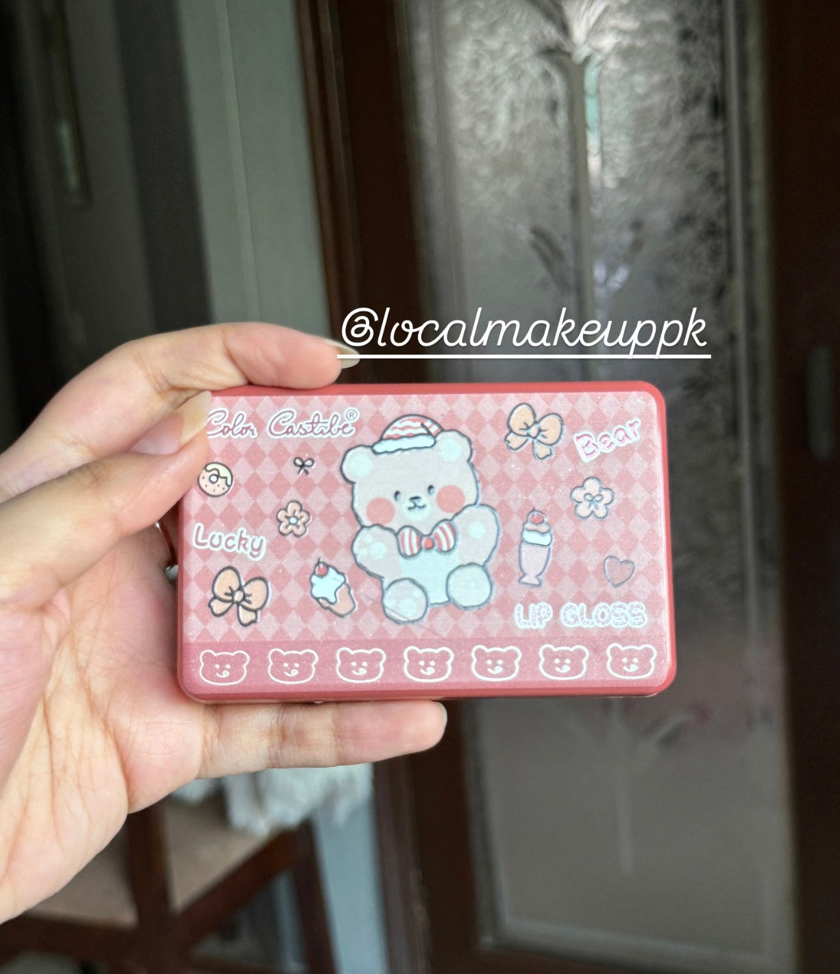 Color Castle Teddy Bear Liquid Lipstick Set