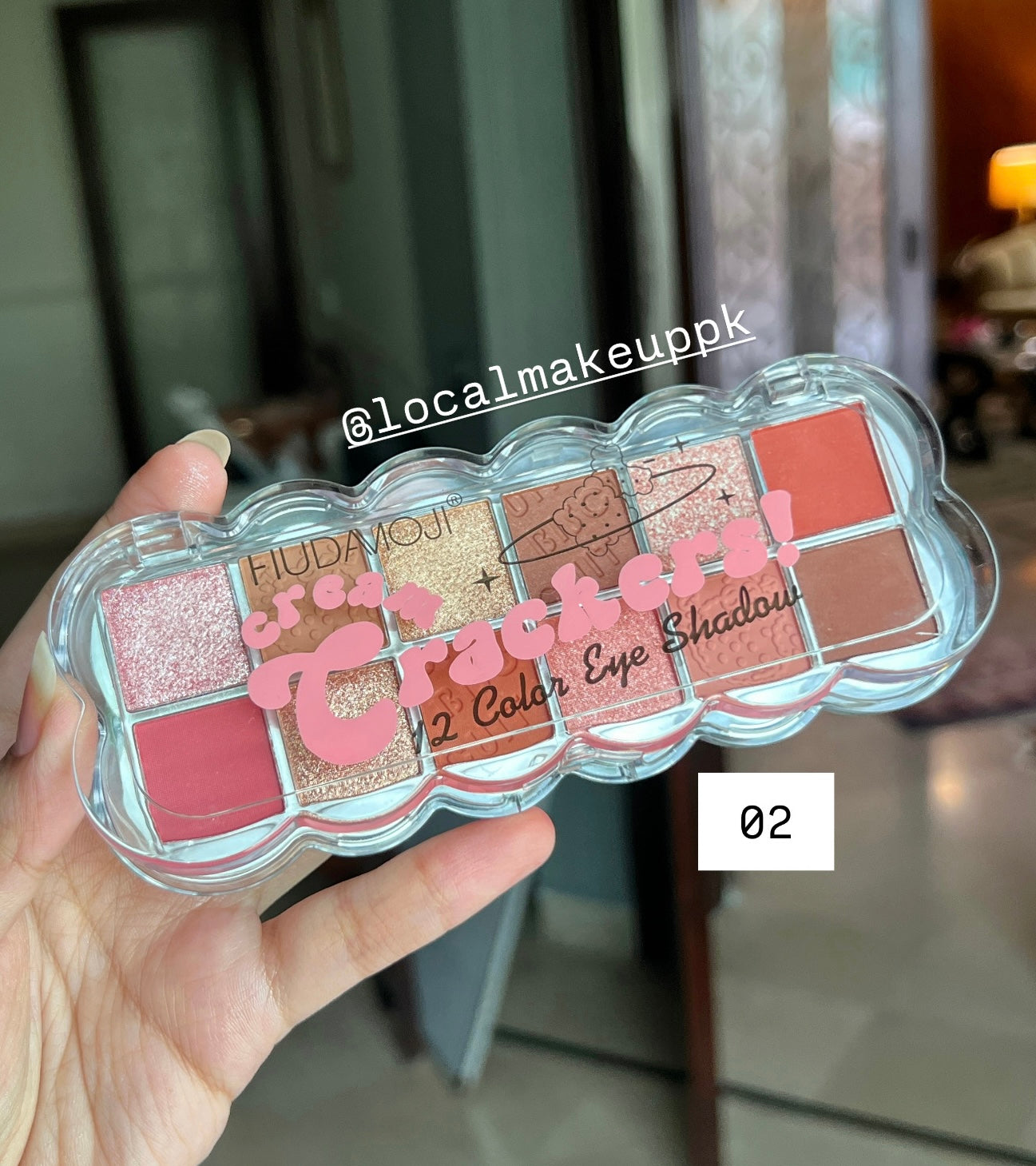 Hudamoji Crackers Eyeshadow Palette