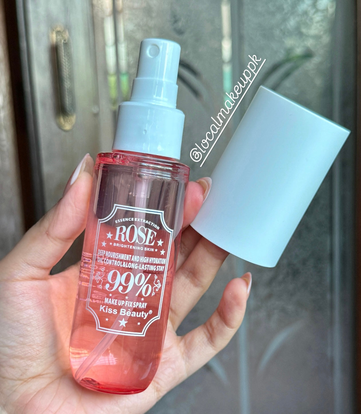 Kiss Beauty Rose Makeup Spray