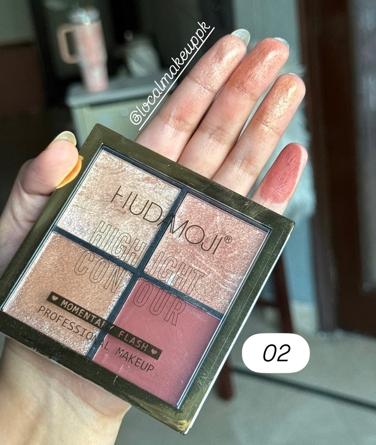 Hudamoji Contour Highlighter Kit