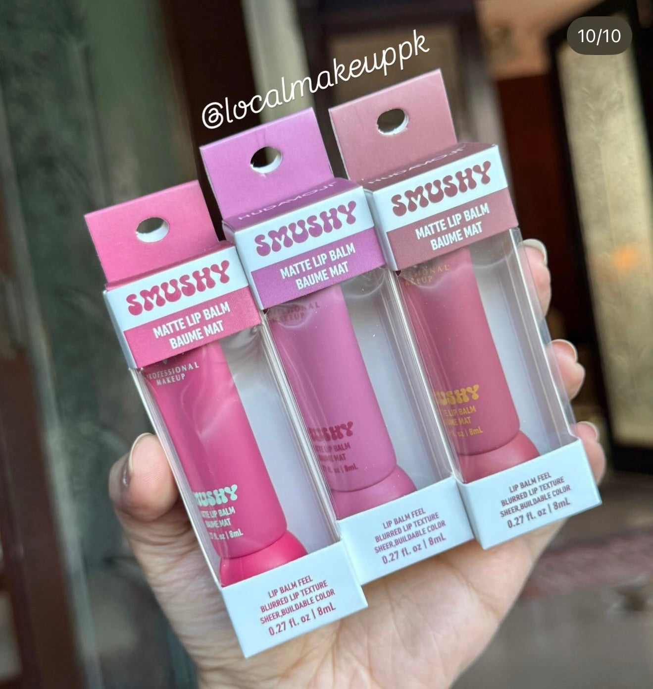 Hudamoji Smushy Matte Lip Balm