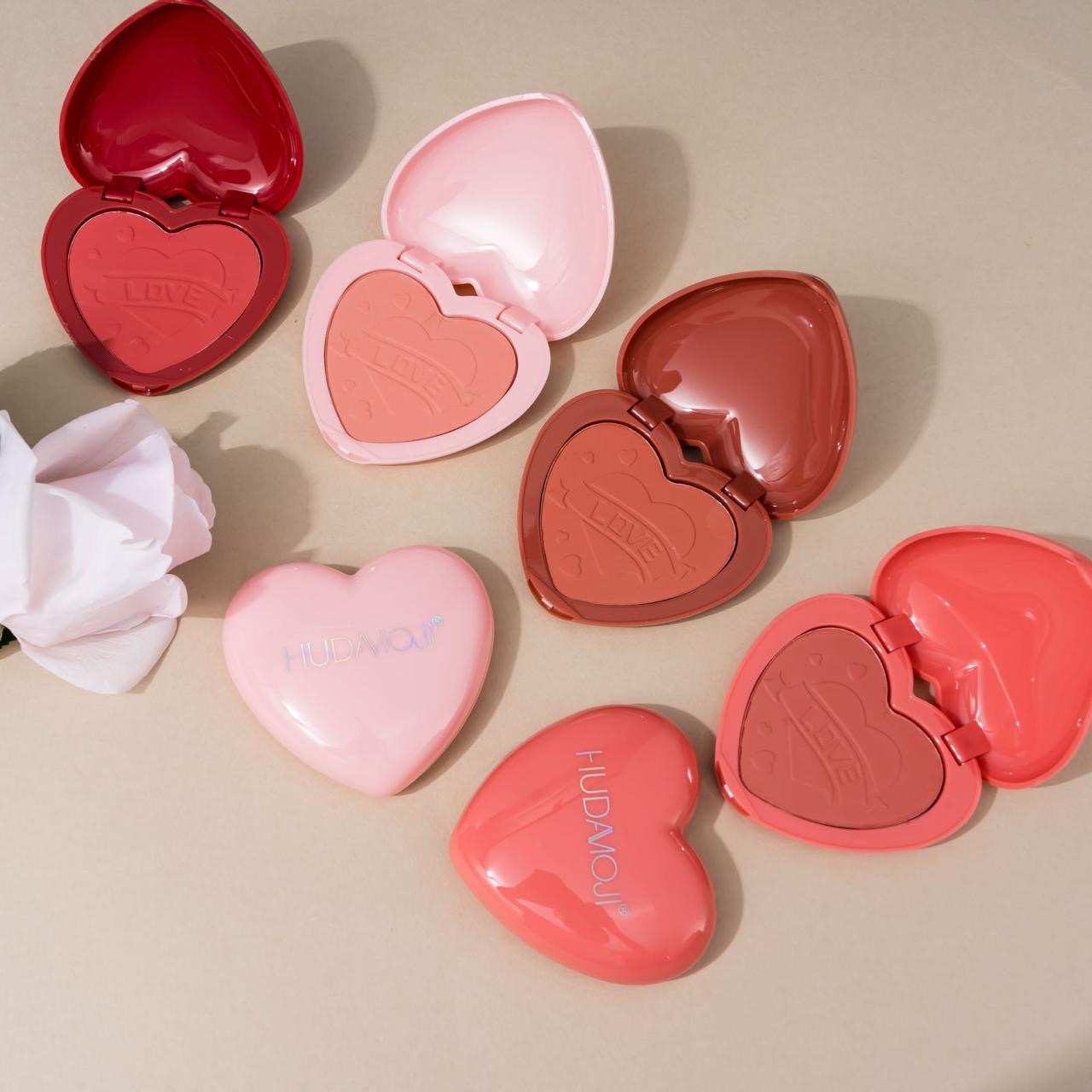 Hudamoji Heart Blusher