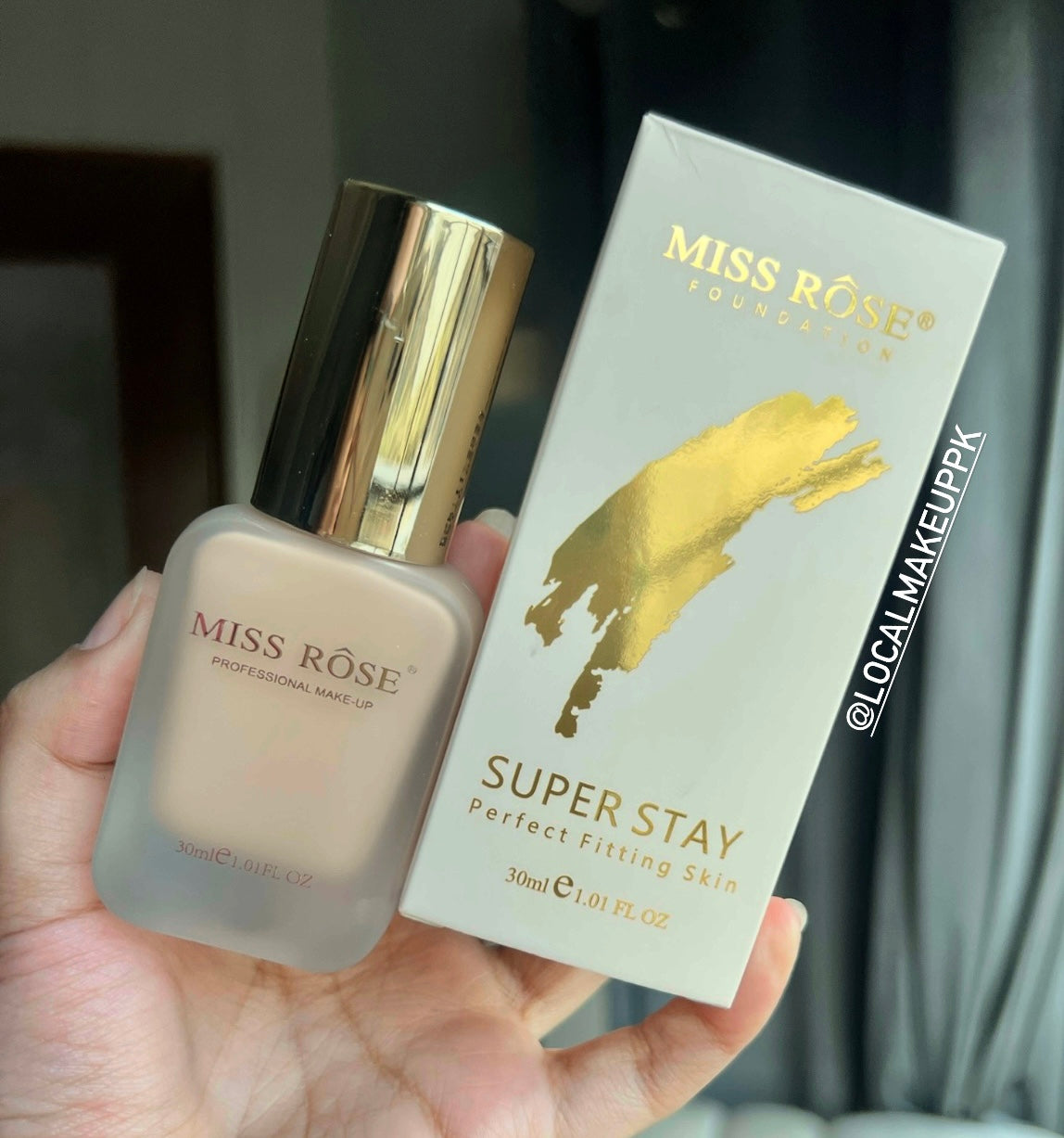 Miss Rose Super Stay Foundation – Perfect Fitting Skin