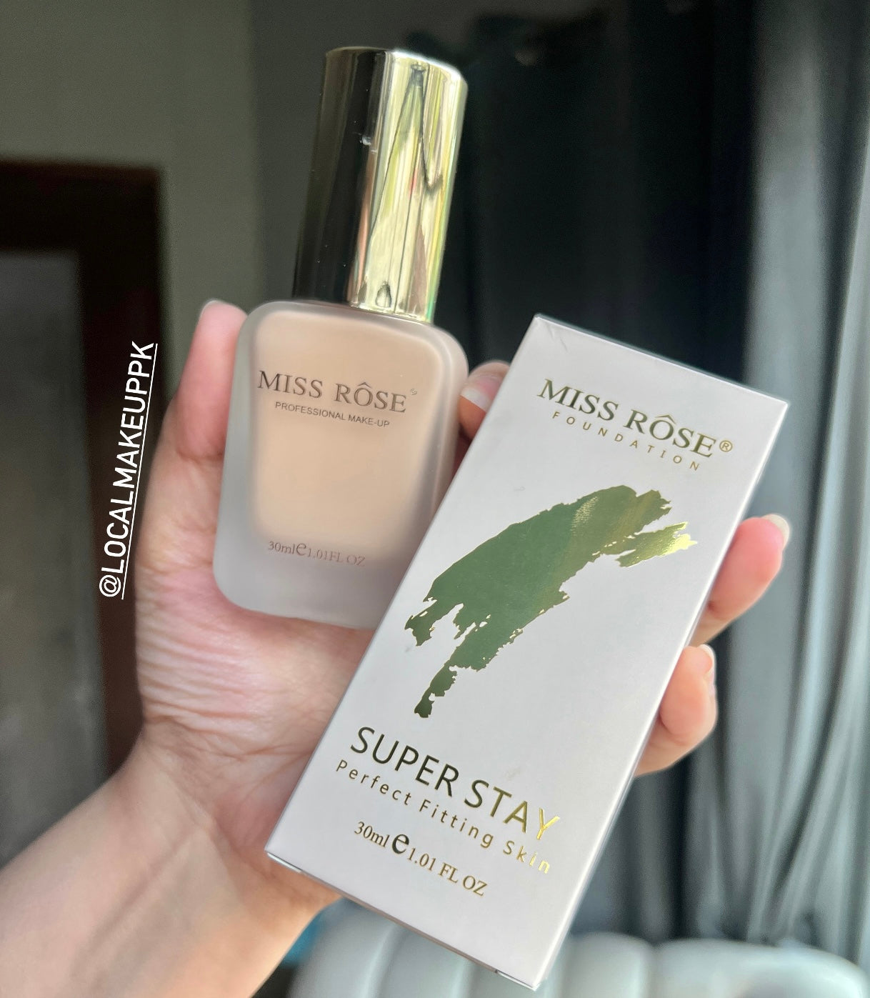 Miss Rose Super Stay Foundation – Perfect Fitting Skin