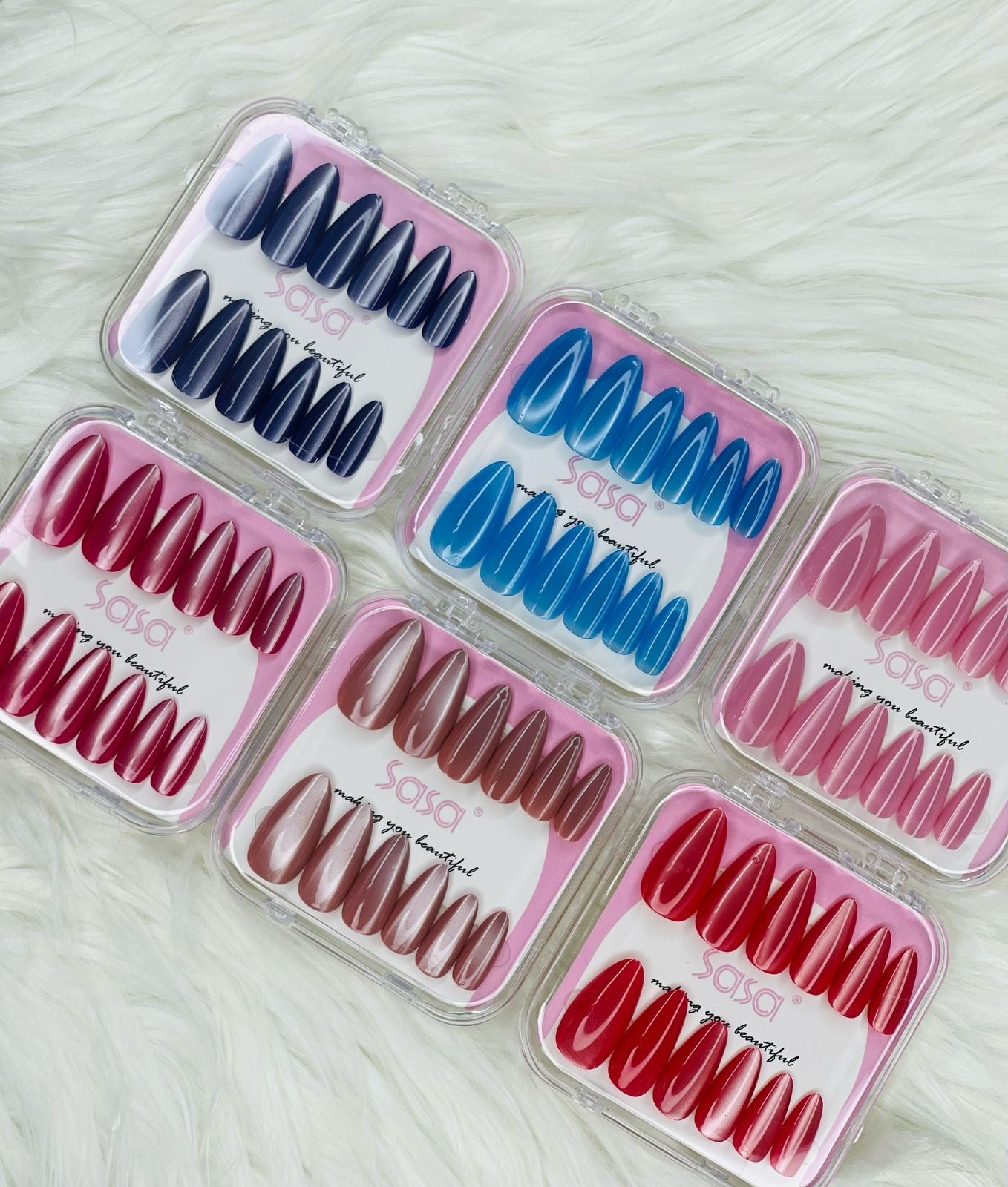 Sasa Cat Eye Press On Nails