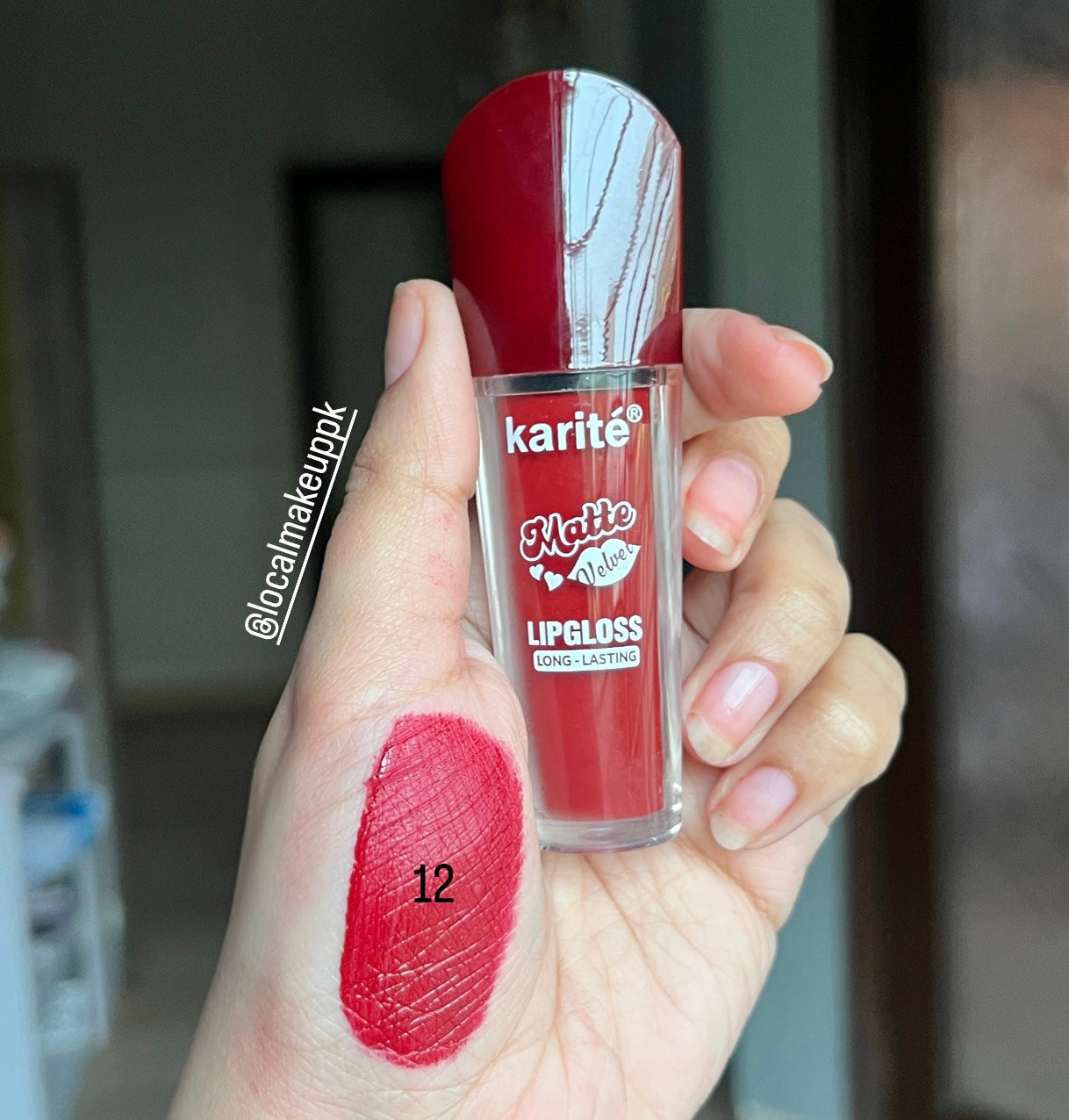 Karite Velvet Matte Liquid Lipstick