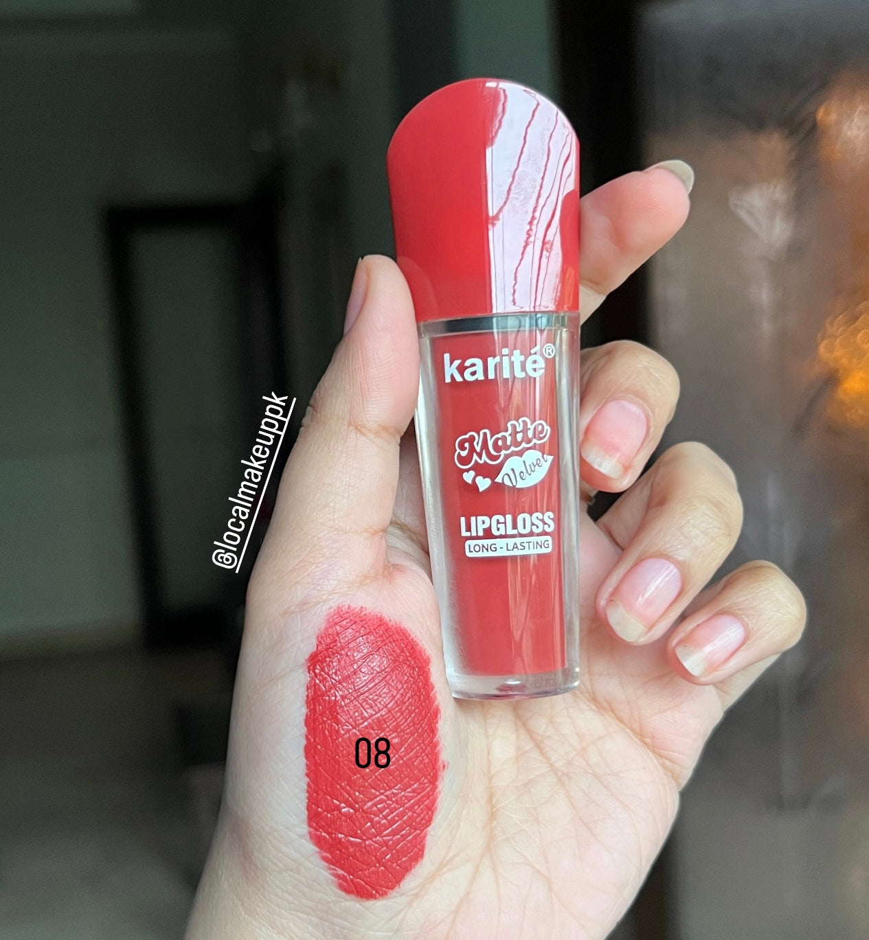 Karite Velvet Matte Liquid Lipstick