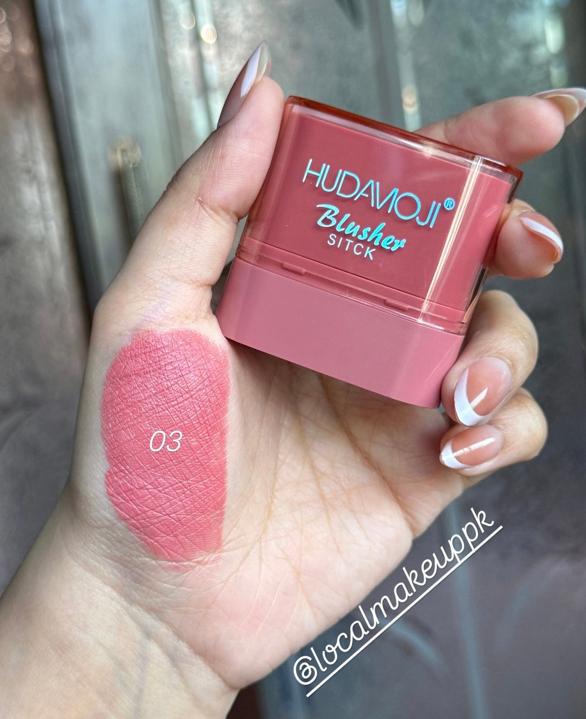 Hudamoji Lip + Cheek Blush Stick