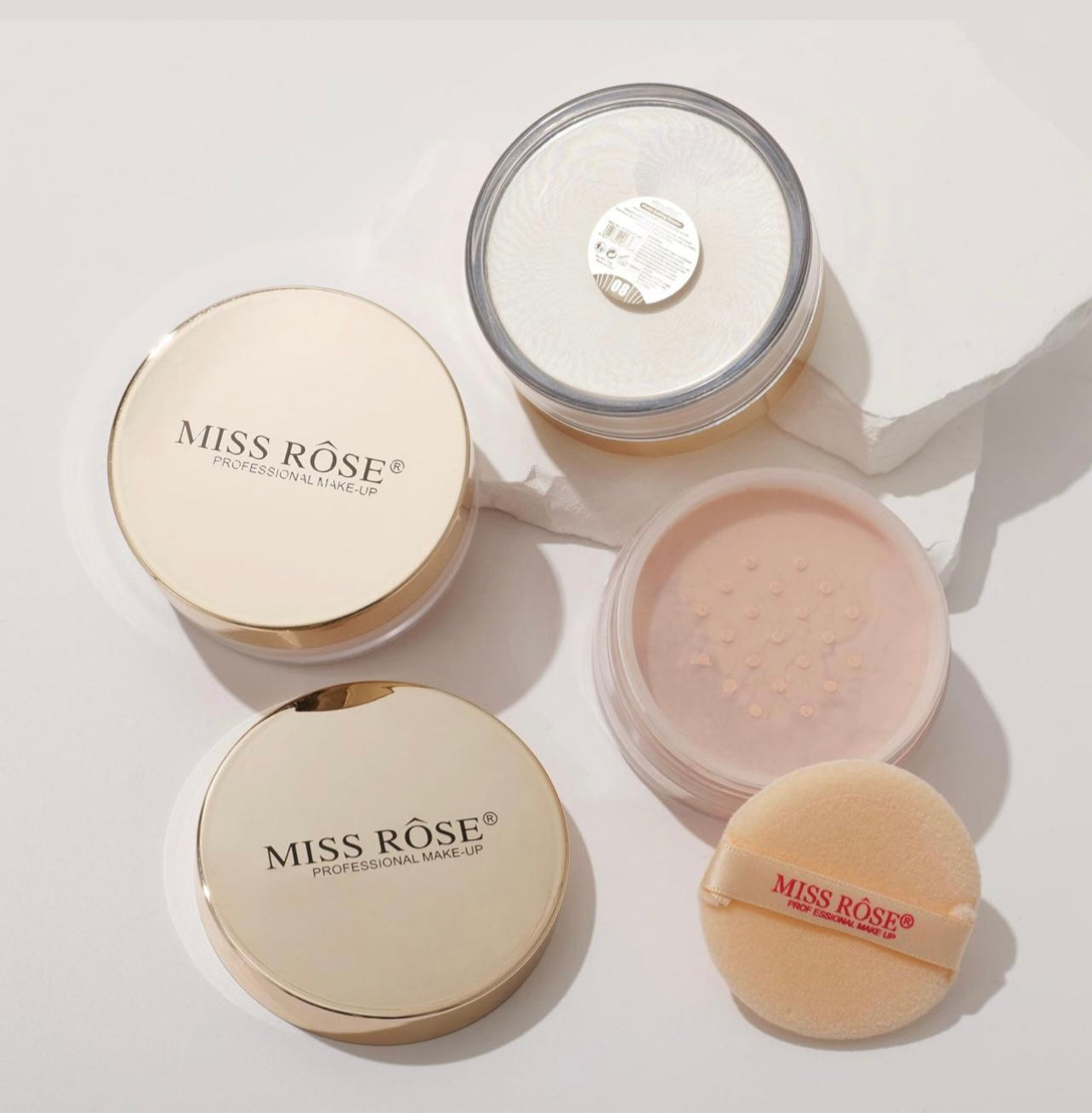 Miss Rose Luxury Rose Gold Setting Powder