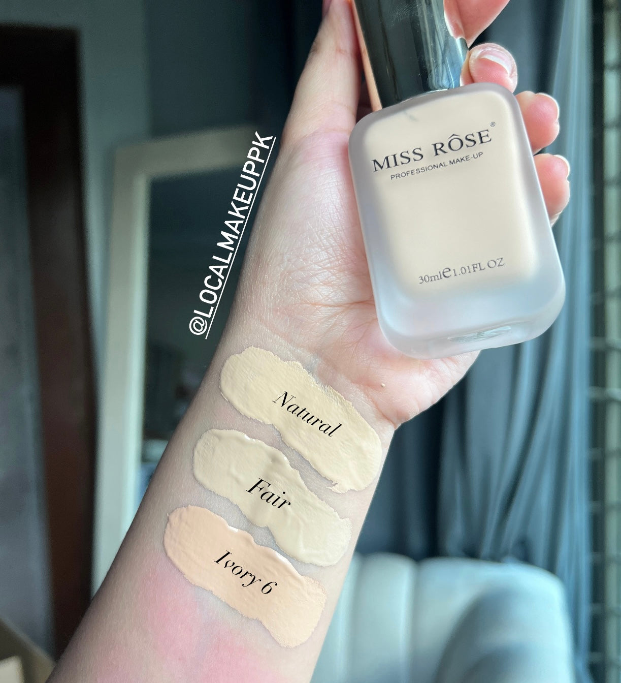 Miss Rose Super Stay Foundation – Perfect Fitting Skin