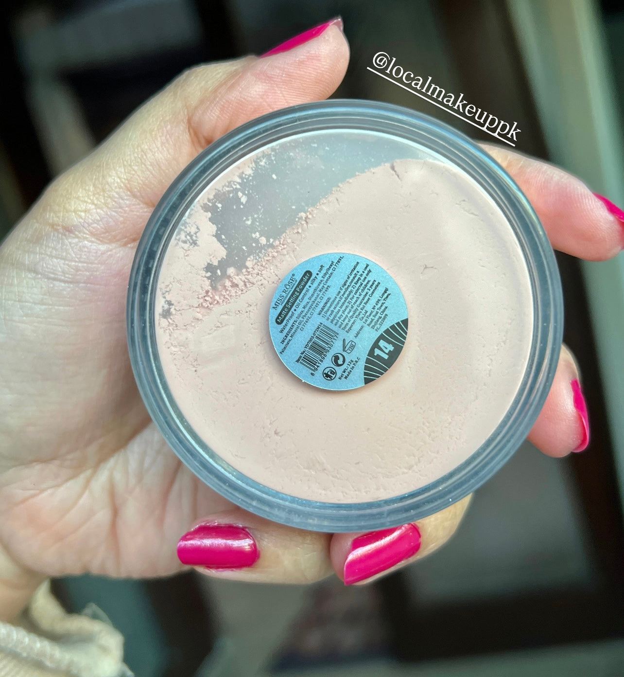 Miss Rose Luxury Rose Gold Setting Powder