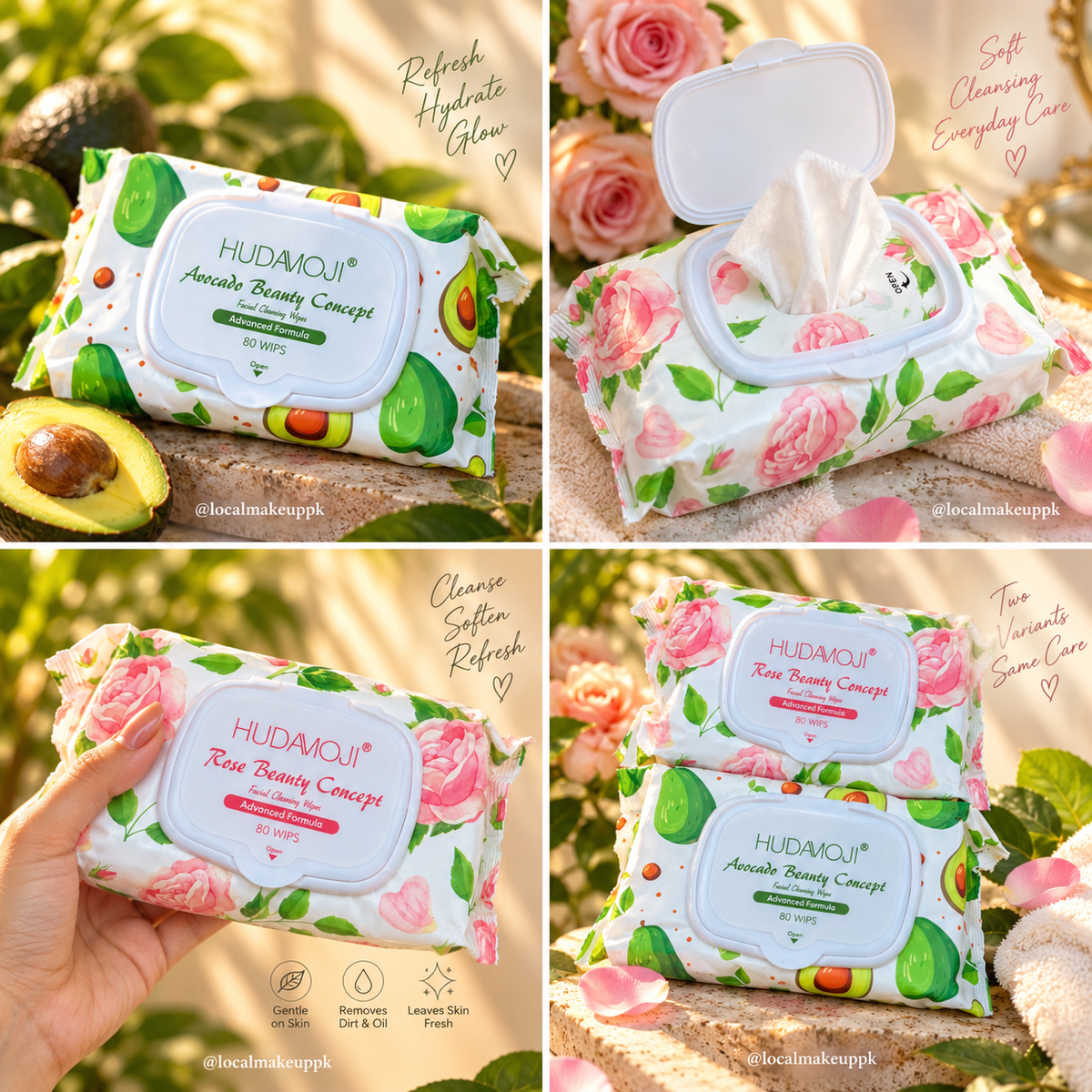 Hudamoji Cleansing Wipes