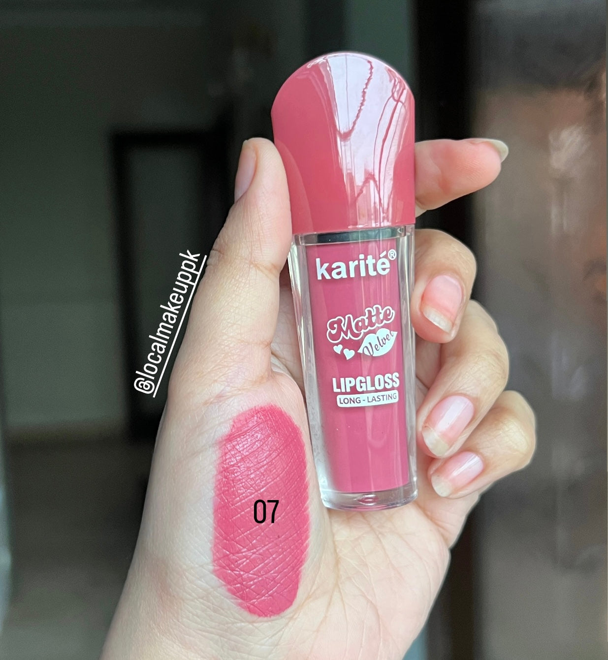 Karite Velvet Matte Liquid Lipstick