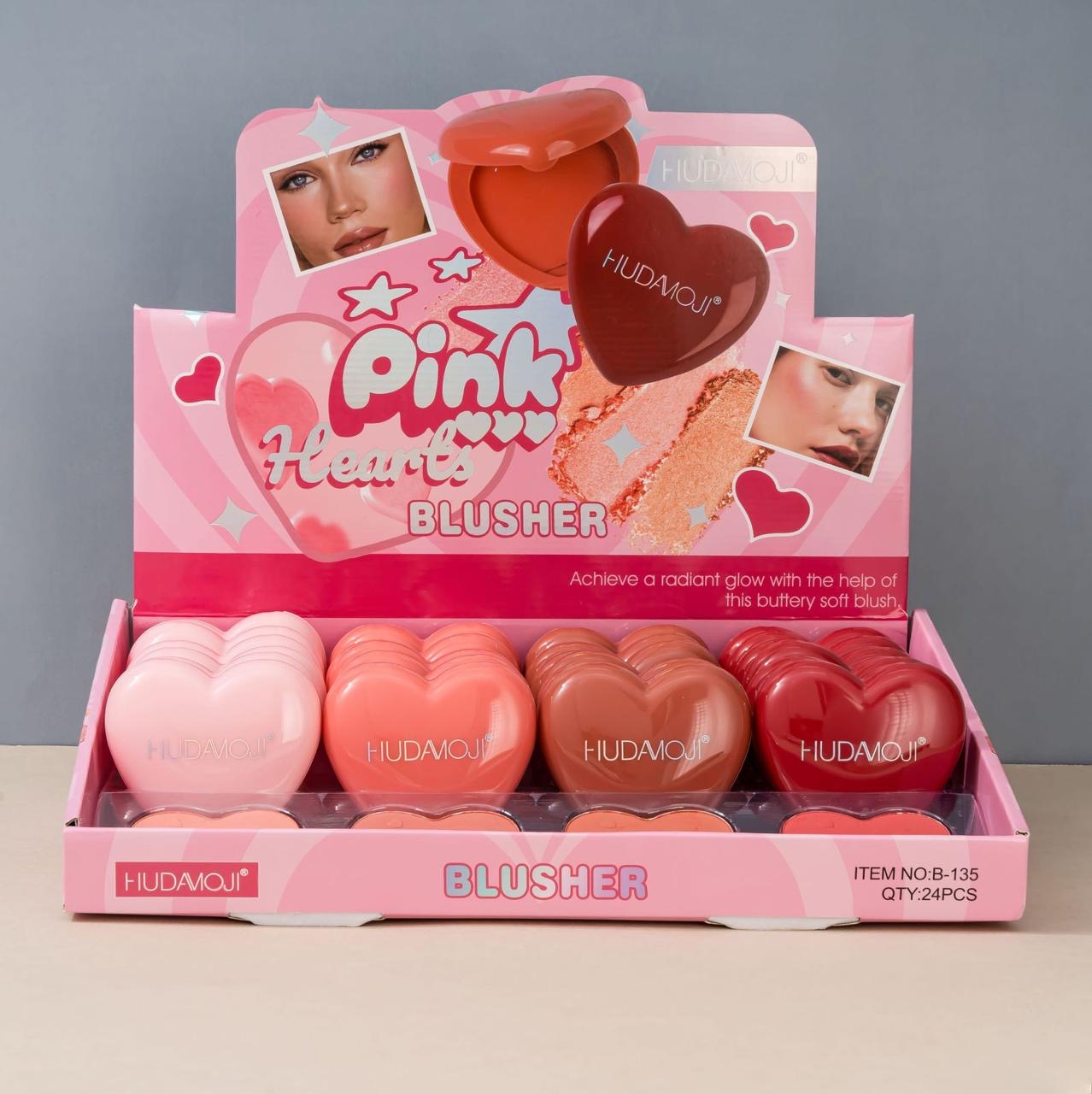 Hudamoji Heart Blusher