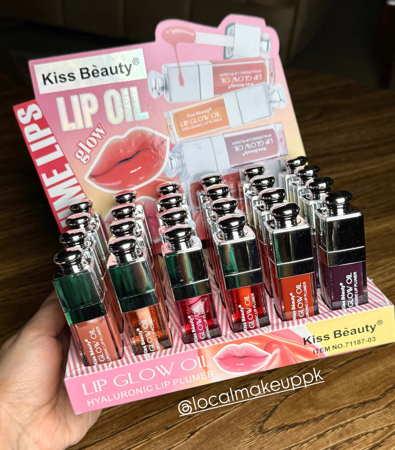 Kiss Beauty Glow Lip Oil