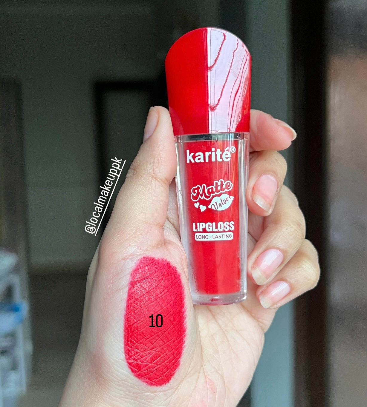 Karite Velvet Matte Liquid Lipstick