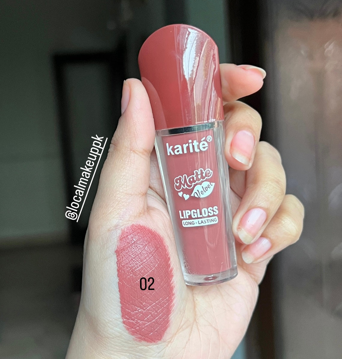 Karite Velvet Matte Liquid Lipstick