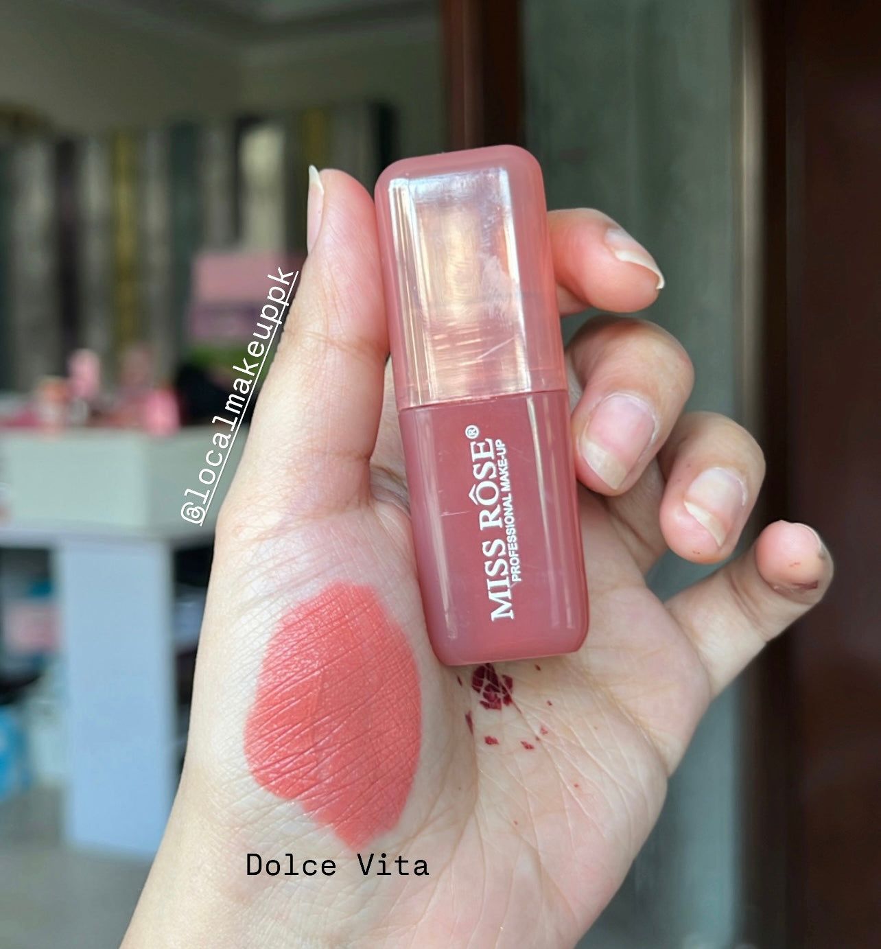 Miss Rose Liquid Blusher + Lipstick Filler