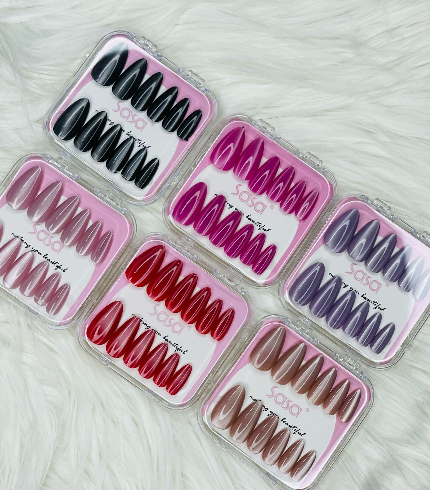 Sasa Cat Eye Press On Nails