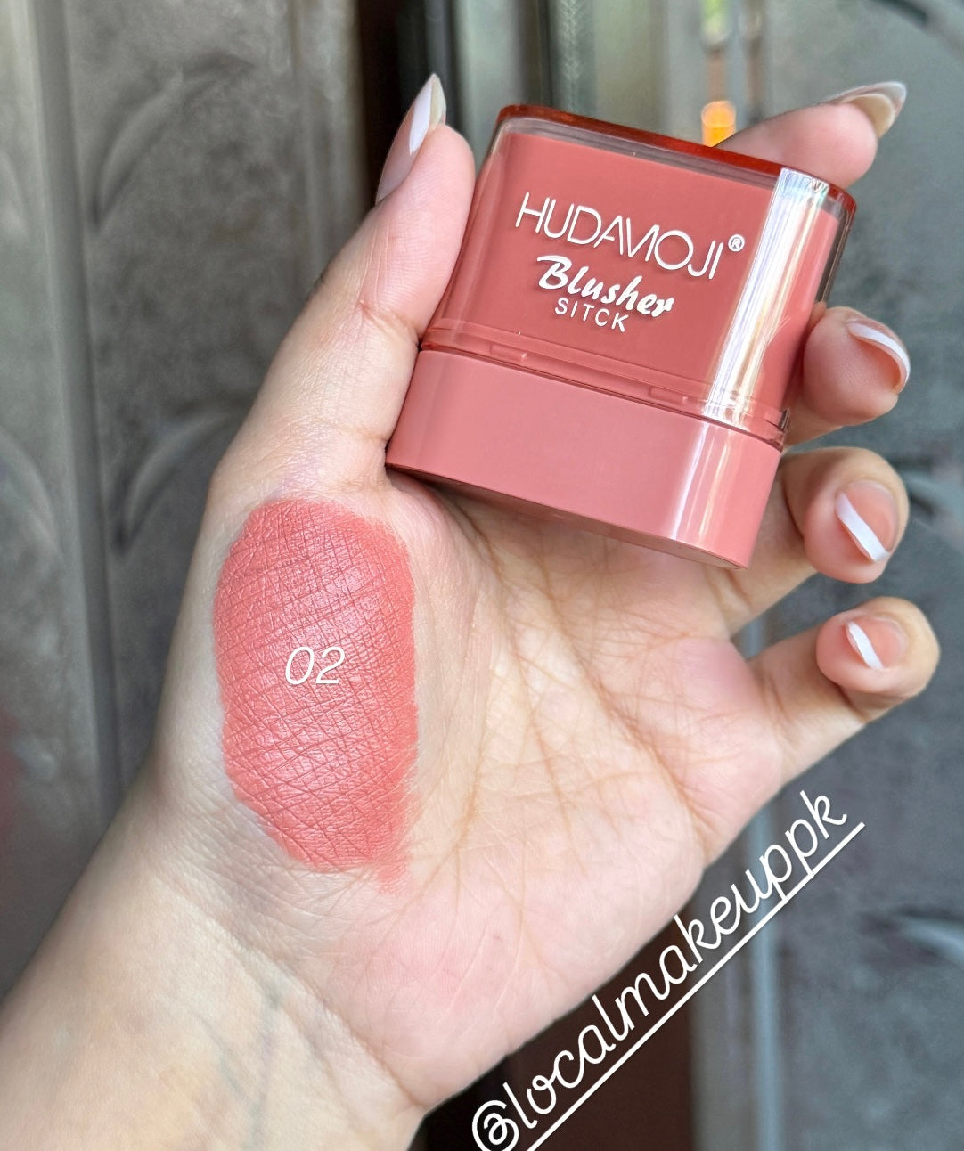 Hudamoji Lip + Cheek Blush Stick