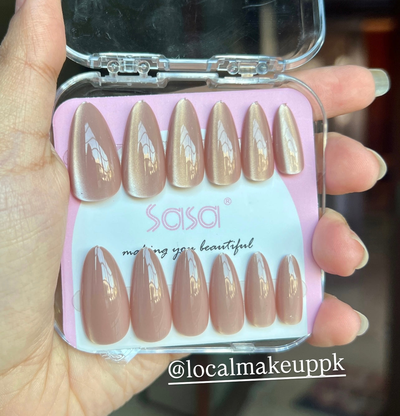 Sasa Cat Eye Press On Nails