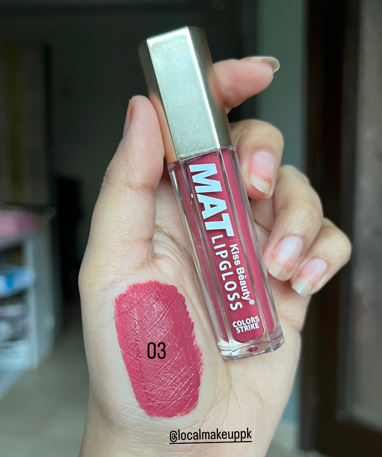 Kiss Beauty Matte Liquid Lipstick