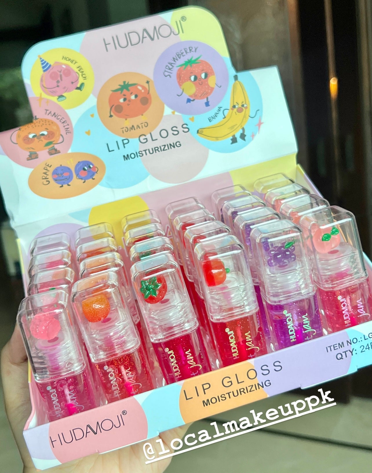 Hudamoji Fruit Jam Lip Glosses