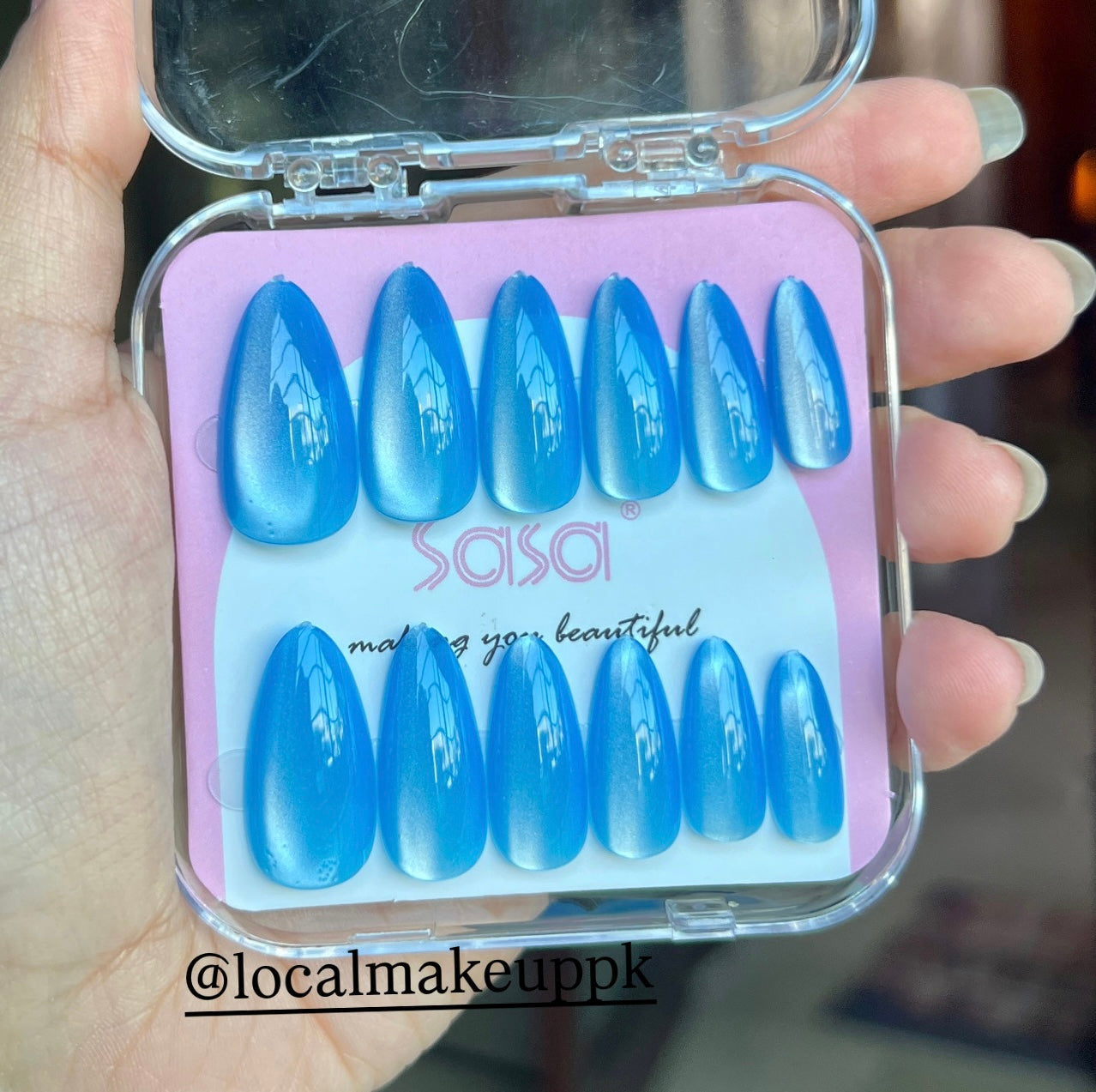 Sasa Cat Eye Press On Nails