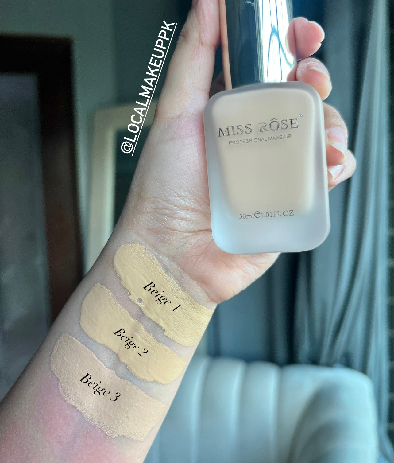 Miss Rose Super Stay Foundation – Perfect Fitting Skin