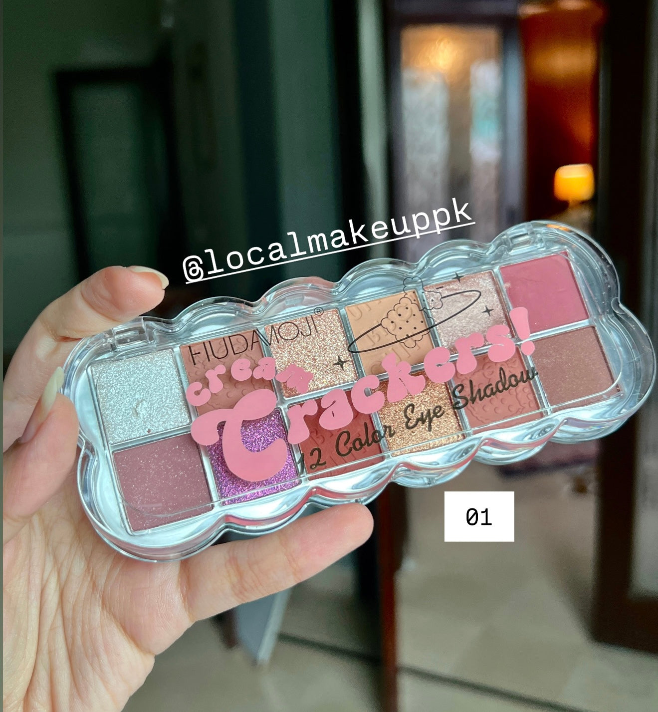 Hudamoji Crackers Eyeshadow Palette