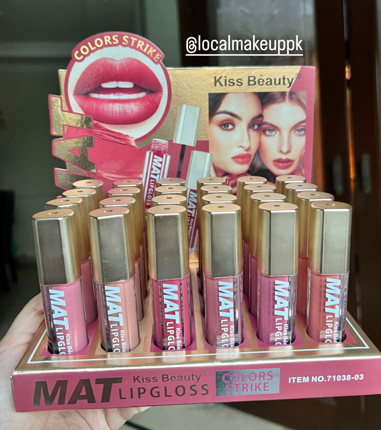 Kiss Beauty Matte Liquid Lipstick