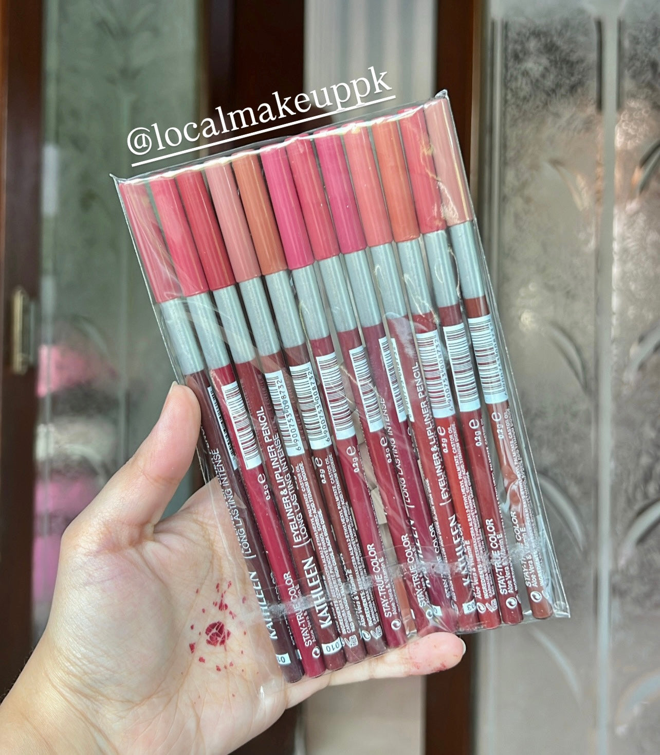 Kathleen Long Lasting Intense Lip Liners Pack of 12