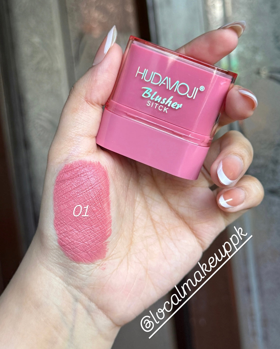 Hudamoji Lip + Cheek Blush Stick