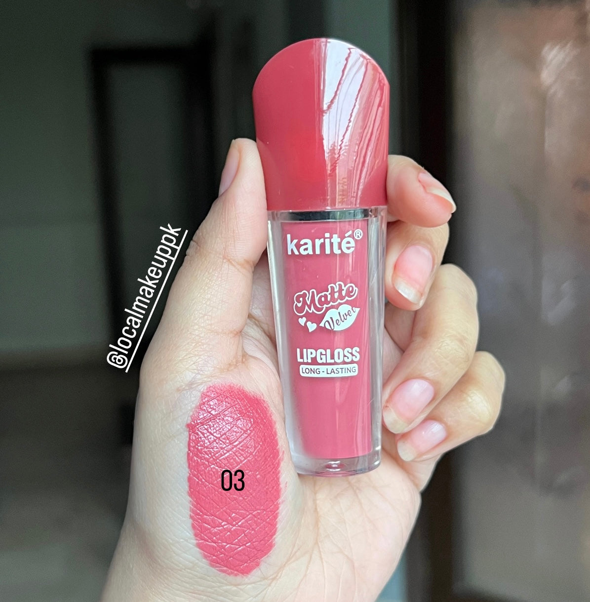 Karite Velvet Matte Liquid Lipstick