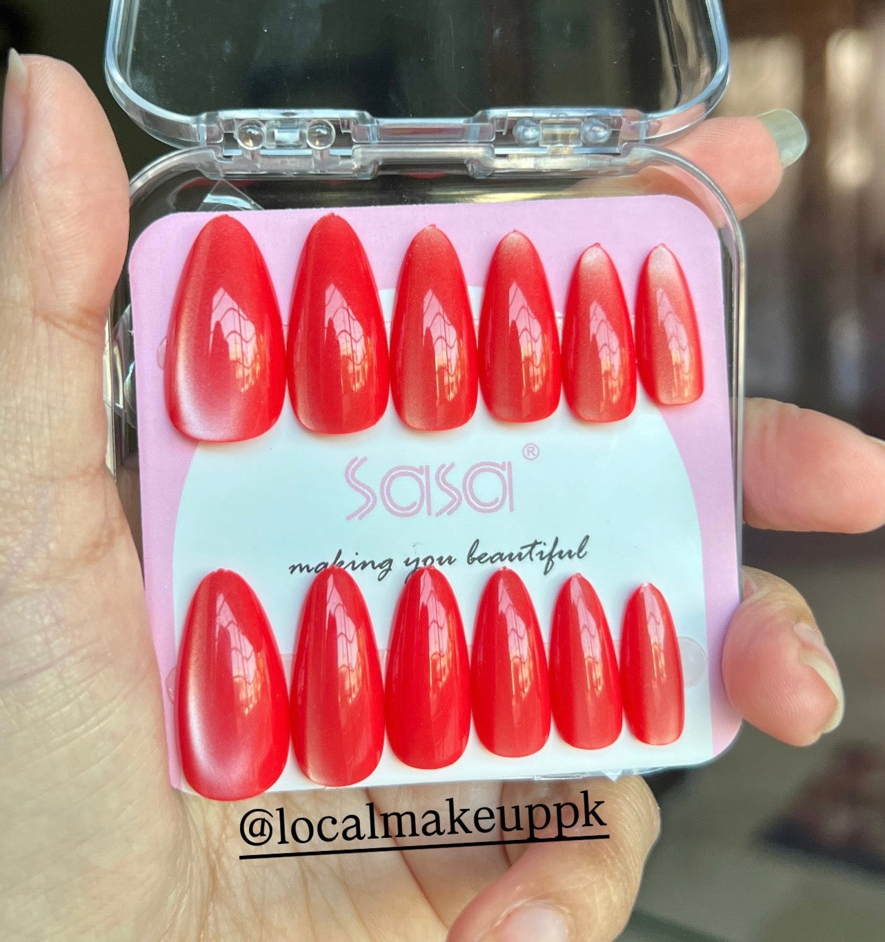 Sasa Cat Eye Press On Nails