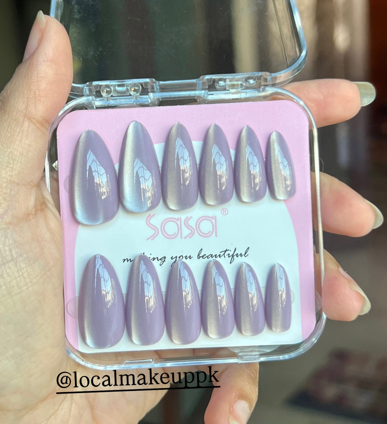 Sasa Cat Eye Press On Nails
