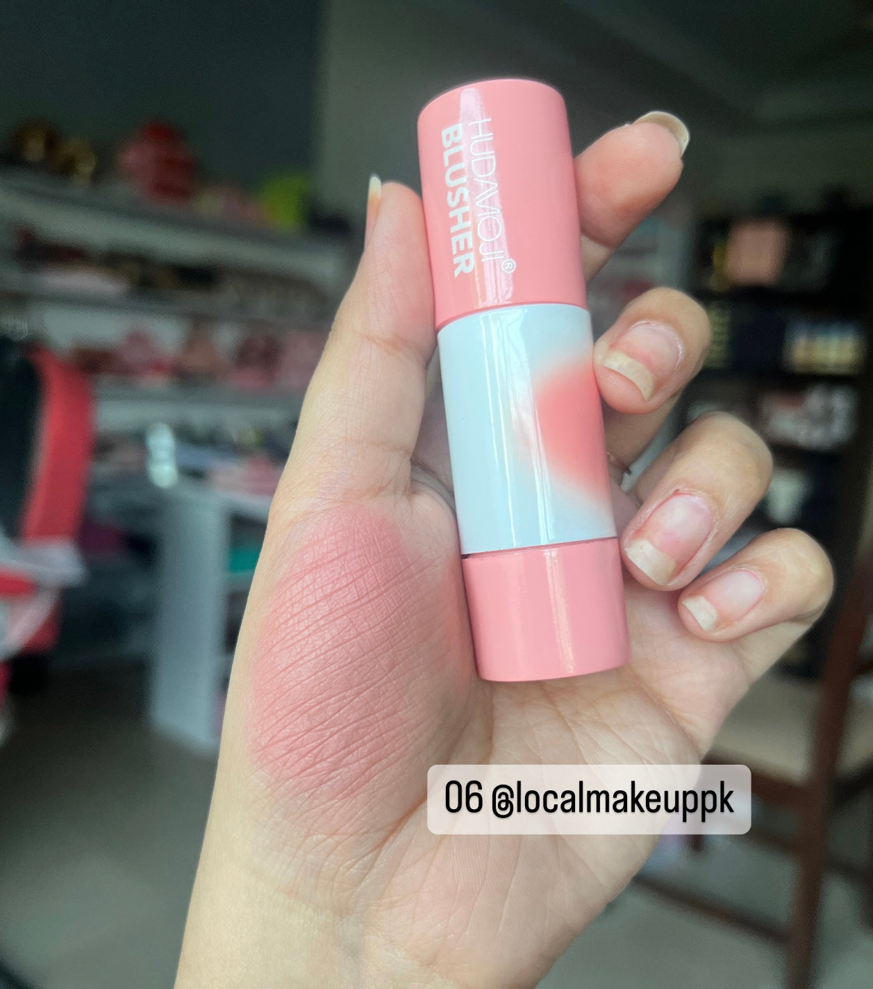 Hudamoji Puff Powder Blush