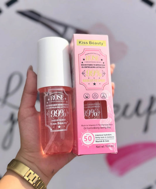Kiss Beauty Rose Makeup Spray