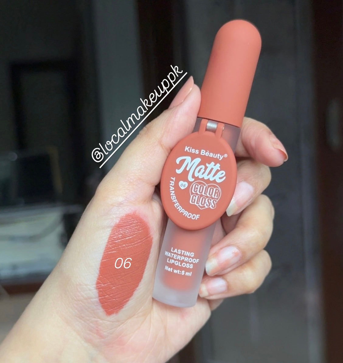 Kiss Beauty Matte Mirror Lipstick