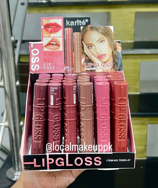 Karite Powder Kiss Liquid Lipstick on