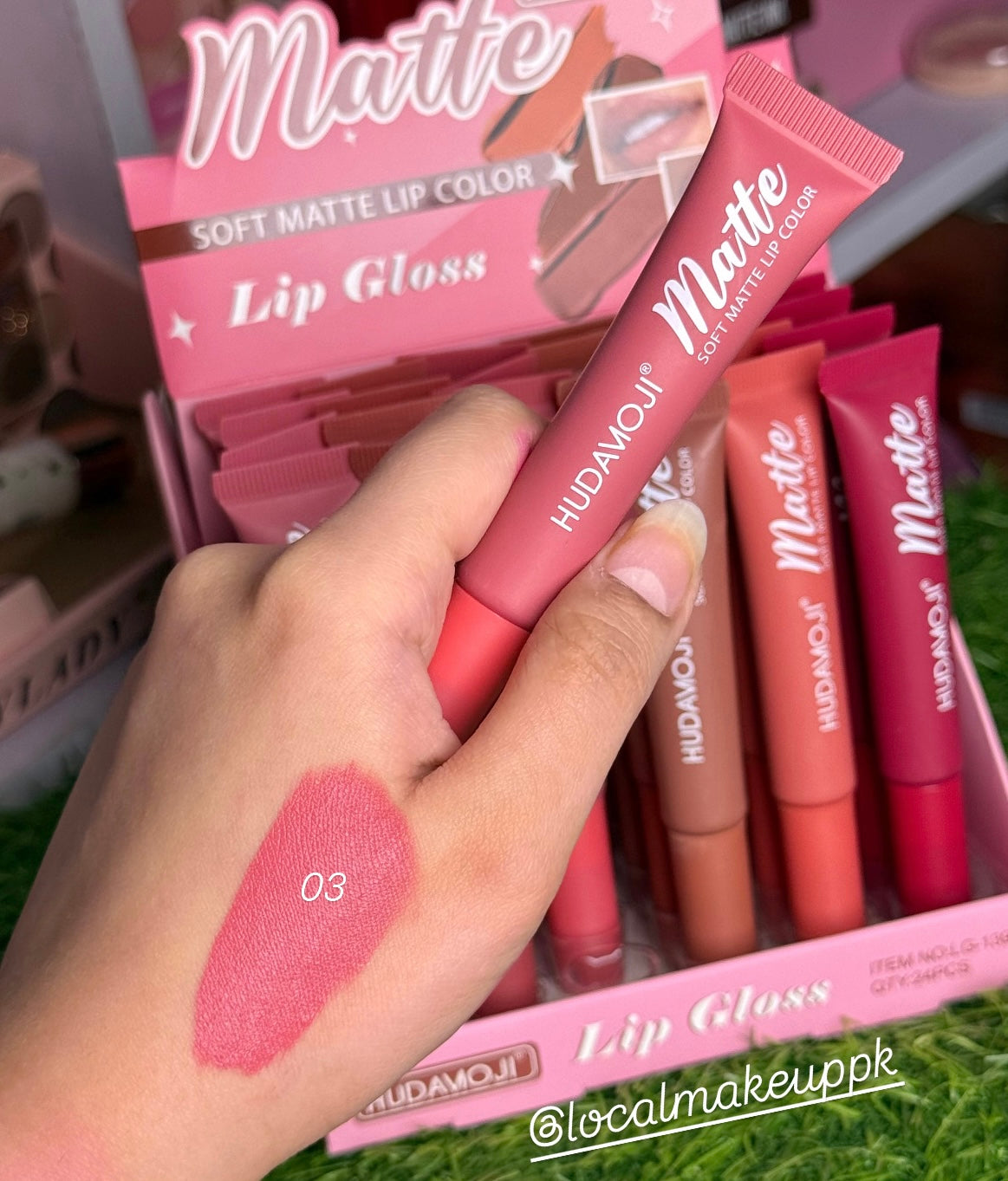 Hudamoji Matte Tube Liquid Lipstick