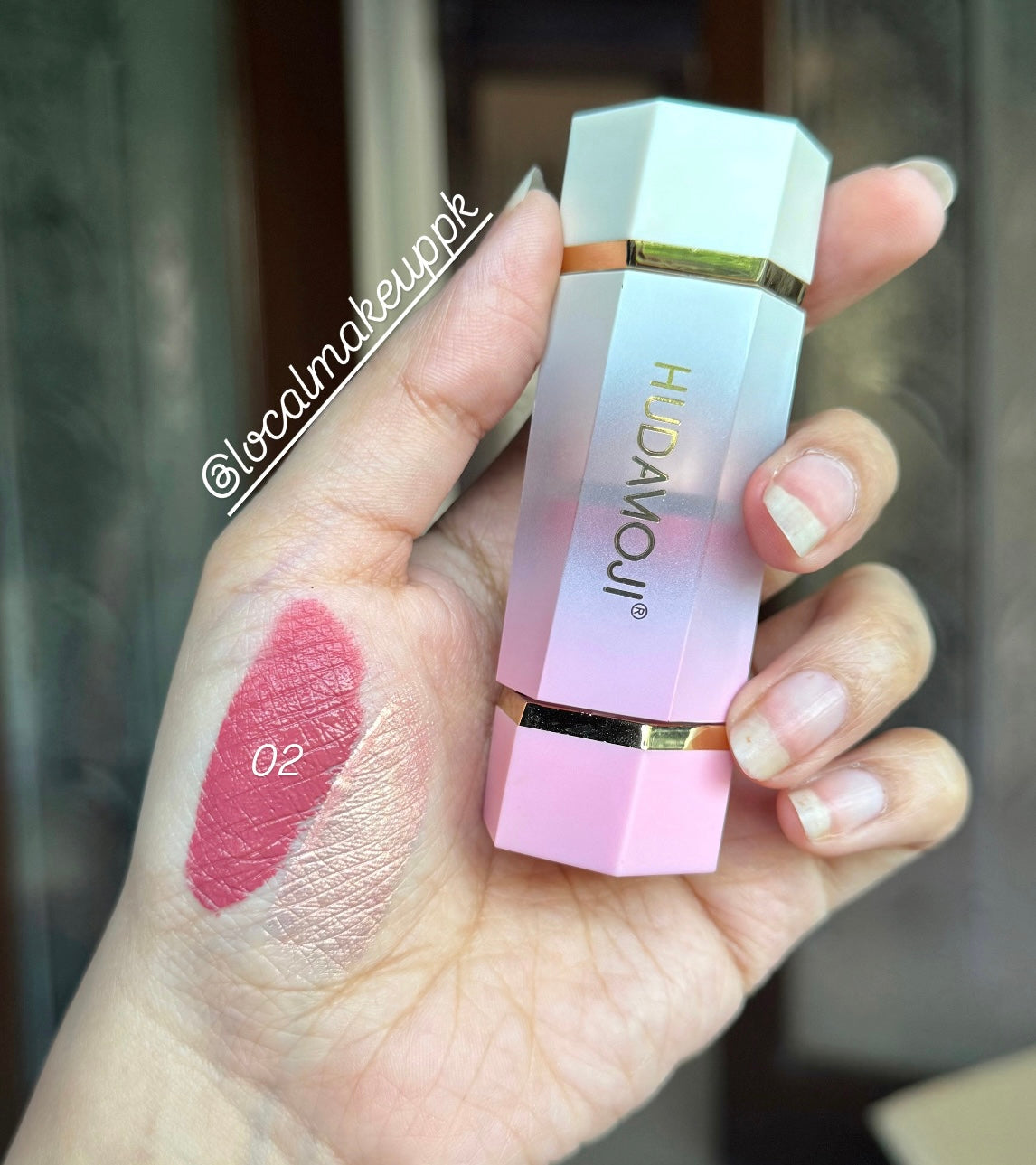 Hudamoji 2 in 1 Liquid Blush + Highlighter